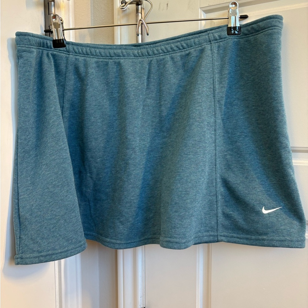 Nike NWT Sportswear Chill Terry Mid-Rise Mini Skort Size XL